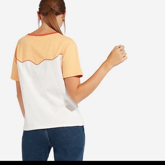 Free people x Wrangler retro boxy 70s tee - Picture 3 of 4